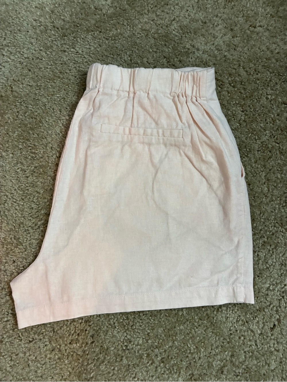 VENUS Linen Blend High Rise Shorts Women’s Size 10 Ivory Cream